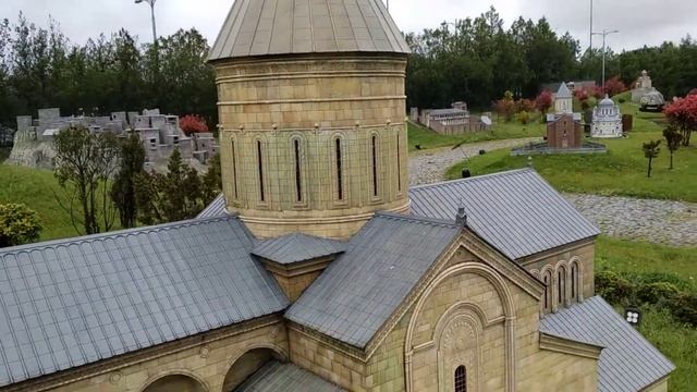 Шекветили Кобулети Грузия 2019 прогулка по городам Грузии в миниатюре