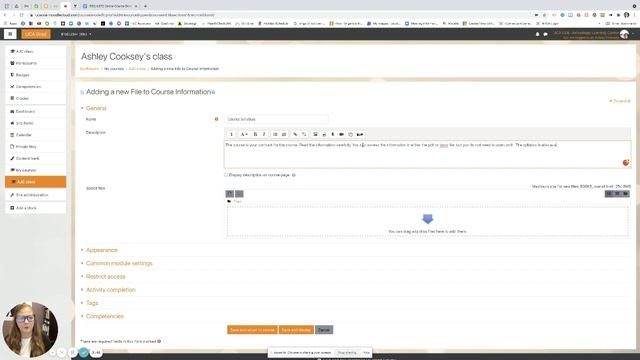 Moodle adding syllabus смотреть онлайн