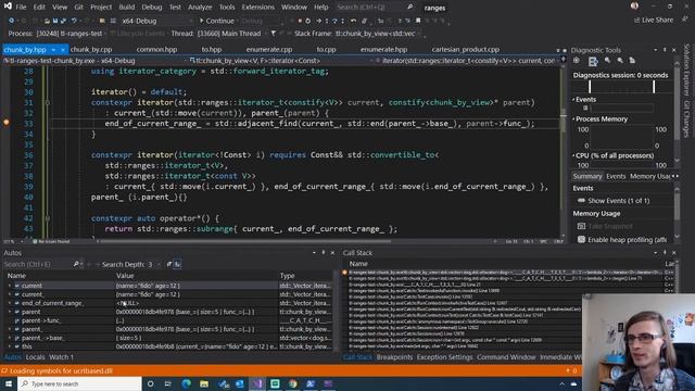 Livecoding C++ Ranges: chunk_by and chunk_by_key смотреть онлайн