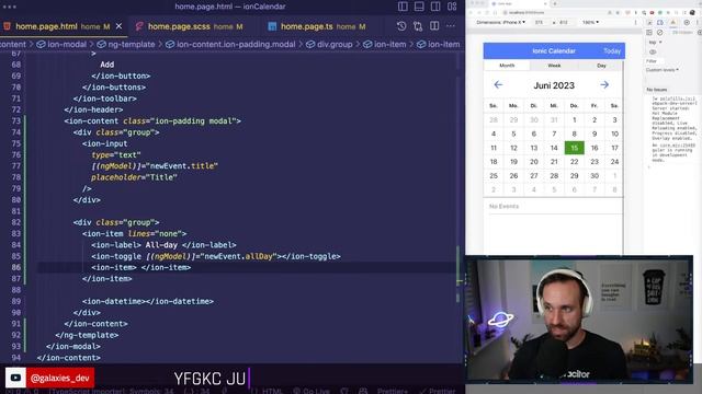 ? Let's Build: Ionic Calendar смотреть онлайн