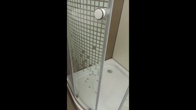 0002621 Угол душевой NG-001-08 900*900*1950 низкий поддон.Стекло мозаика. смотреть онлайн