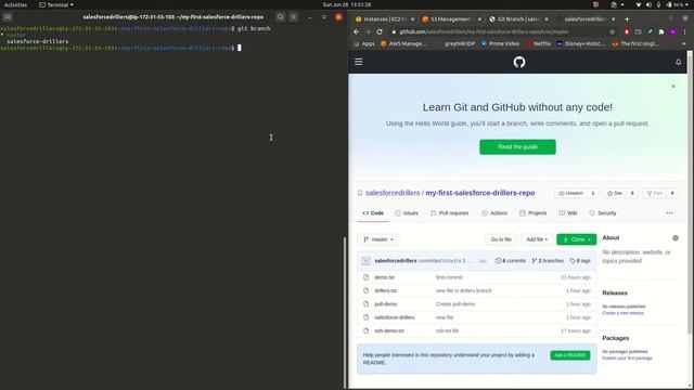 Session 11- Deleting Branches in Git смотреть онлайн