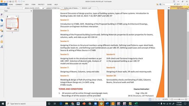 Structural Design of High Rise Buildings Using ETAB/SAFE as per ACI318/UBC/ASCE Codes- A Brief Demo смотреть онлайн