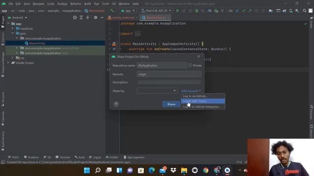 Uploading & sharing your Android application using Git & APK files смотреть онлайн