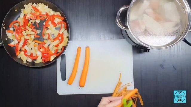 Сырный суп с окунем! Рыбный суп! ПП суп, который полюбит вся семья! смотреть онлайн