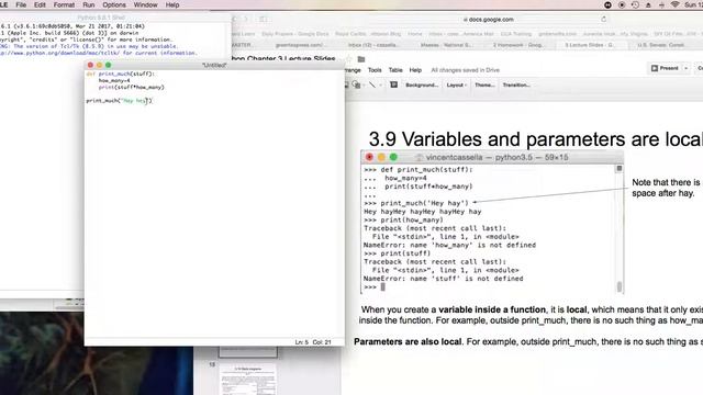Variables and Parameters are Local смотреть онлайн