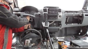 Снятие передней панели (торпедо) Бизнес. Соболь 4х4.