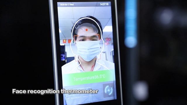 8" face recognition temperature checking screen-YXD F8 смотреть онлайн