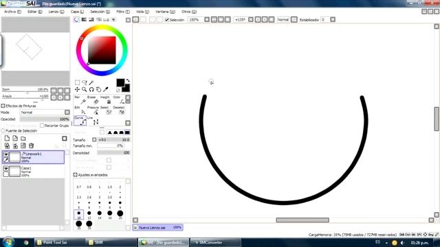 Tutorial - Cómo hacer CÍRCULOS - Paint Tool Sai смотреть онлайн