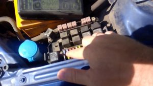 Сброс давления в топливной системе Ланоса