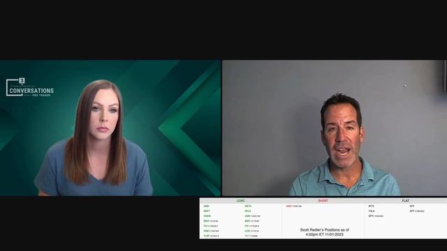 Conversations With A Pro Trader 11/01/2023 - Scott Redler смотреть онлайн