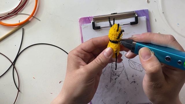 Рисуем 3D ручкой: пчела смотреть онлайн