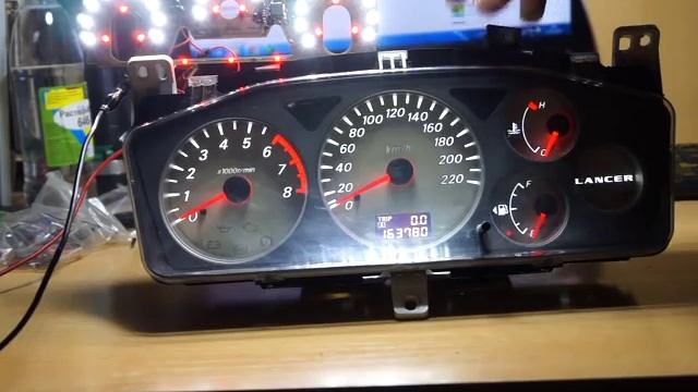 Mitsubishi Lancer IX приборная панель и печка раскатом смотреть онлайн