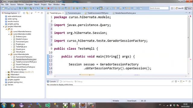 Curso de Hibernate - Aula 14 - HQL - Introdução e order by смотреть онлайн
