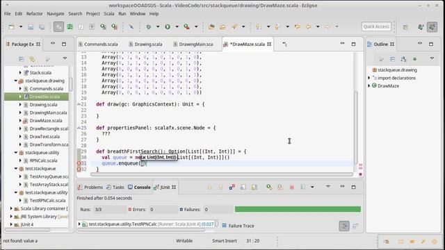 Breadth First Search (using Scala) смотреть онлайн