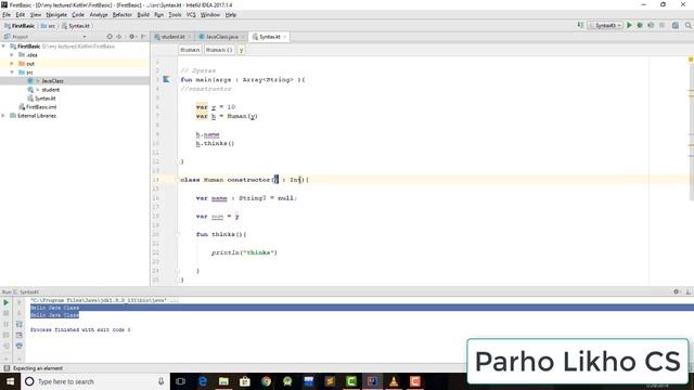 Kotlin Programming Tutorial For Beginners Constructor Primary смотреть онлайн
