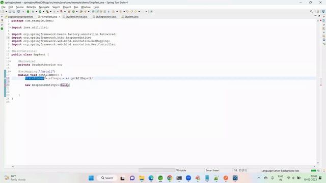 68.Spring Boot Rest JPA CURD Operations with MYSQL смотреть онлайн