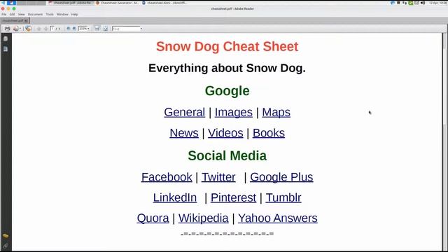 Instant Cheat Sheet Research Tool смотреть онлайн