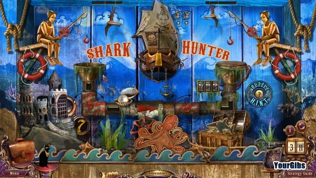 Mystery Case Files 10: Fate's Carnival CE [03] w/YourGibs - SHARK HUNTER PUZZLE SCENE смотреть онлайн