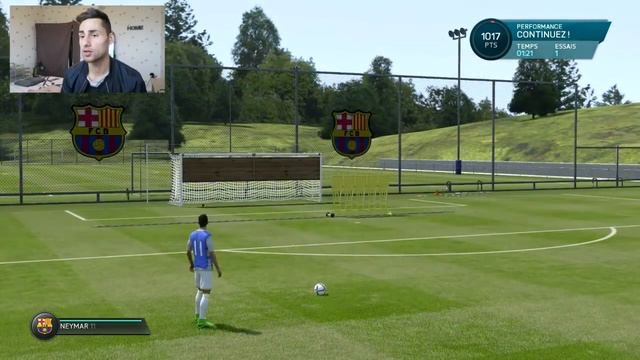 FIFA 16 - #2 CROSSBAR CHALLENGE NEYMAR VS MAHREZ !!! смотреть онлайн