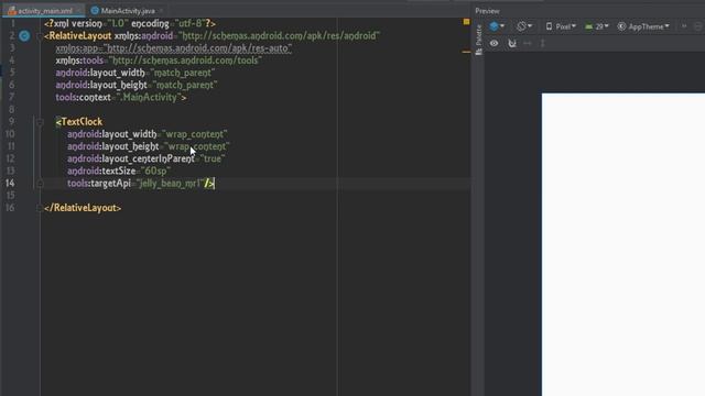 Android Studio Tutorial {Text Clock} #20 смотреть онлайн