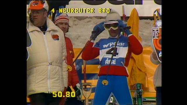 Кристиан Нойройтер WC SL Оре 1977 (9 место) смотреть онлайн