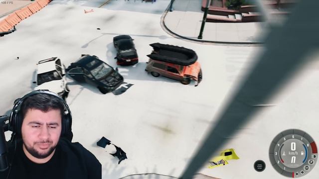 KARDA KAYAN ARABA KAZALARI // FREN TUTMAZ BUZ YOLLAR // BeamNG.drive // ICE ROAD смотреть онлайн