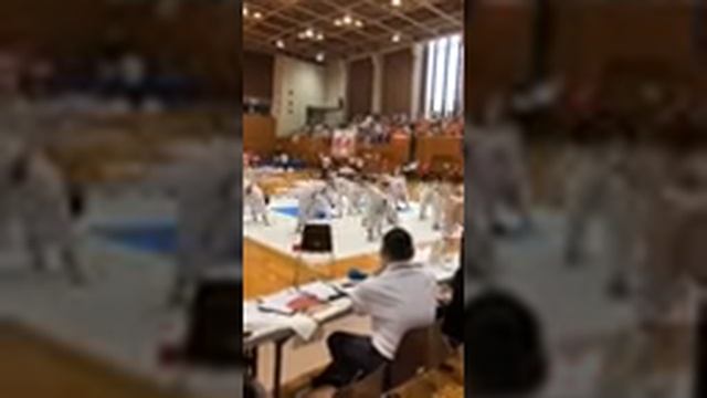 Kata Sansai oficial WKF, Genseiryu Karatê-Do Butokukai. смотреть онлайн