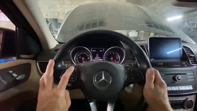 Сброс напоминания  интервала после замены масла Мерседес GLE 450