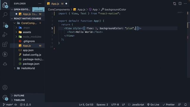 React Native Tutorial - 9 - Text смотреть онлайн