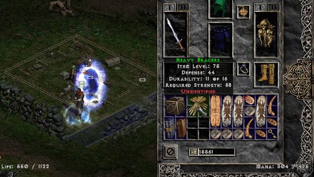 Diablo 2 - Trang-Oul's Claws Drop - Holy Grail (285 out of 502) - Good Item смотреть онлайн