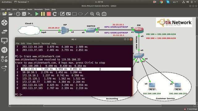เรียนรู้ PBR (POLICY BASE ROUTING) บนไมโครติก ด้วยตัวอย่างที่ใช้งานจริง (วีดีโอ) смотреть онлайн