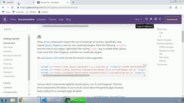 028 - VueJS - BOOTSTRAP E ACESSO A BASES DE DADOS - ESCLARECIMENTOS смотреть онлайн