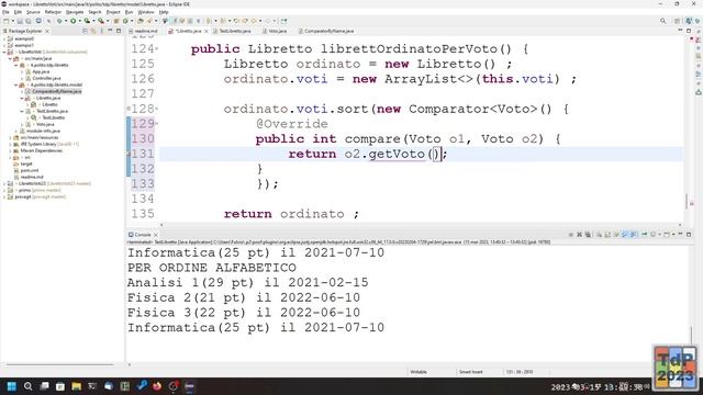 TdP2023-L09: Conclusione esercizio Libretto Voti e applicazione Pattern MVC смотреть онлайн