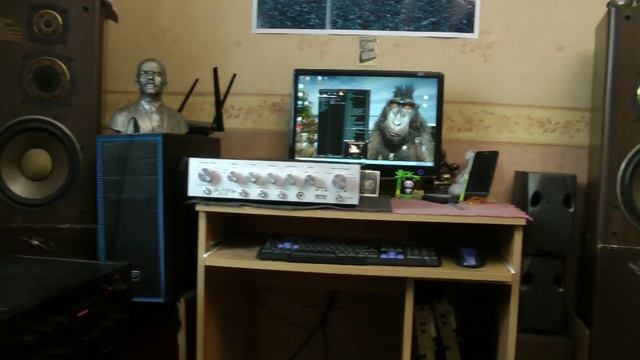 Магия звука Victor A-X1000 с колонками Diatone DS-1000 смотреть онлайн