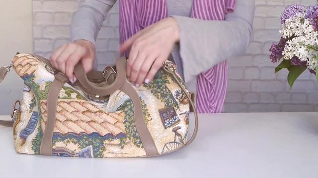 Сумка из гобелена женская Прованс 121 смотреть онлайн