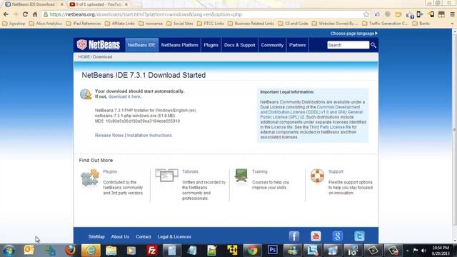 Installing NetBeans смотреть онлайн