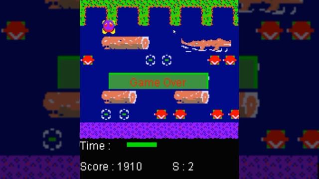 Frogger 2003 - Геймплей Java игры смотреть онлайн
