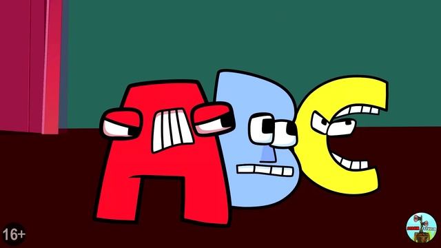 АЛФАВИТ ЛОР ПРОТИВ РАДУЖНЫХ ДРУЗЕЙ! ALPHABET LORE VS RAINBOW FRIENDS! Мультик Анимация смотреть онлайн