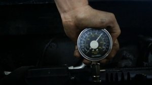 Компрессия в цилиндрах двигателя Киа Рио III после разрушения катализатора. Я охренел...)))