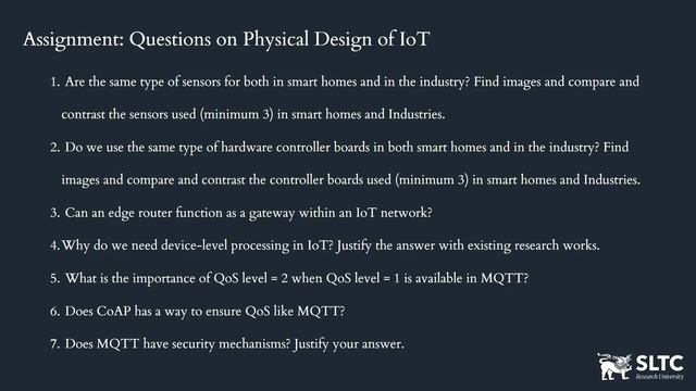 IoT L6 Logical Design of IoT Part 2 смотреть онлайн