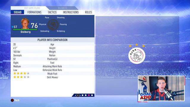 Ajax Wonderkids Player Profiles | FIFA 19 Career Mode смотреть онлайн