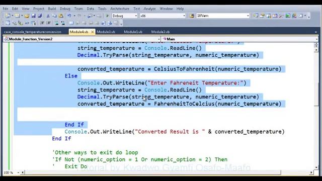 Programming Visual Basic (VB) - Using Functions and Windows Forms Applications смотреть онлайн