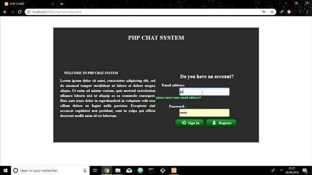 Chat Application like Messenger using PHP + Source Code смотреть онлайн