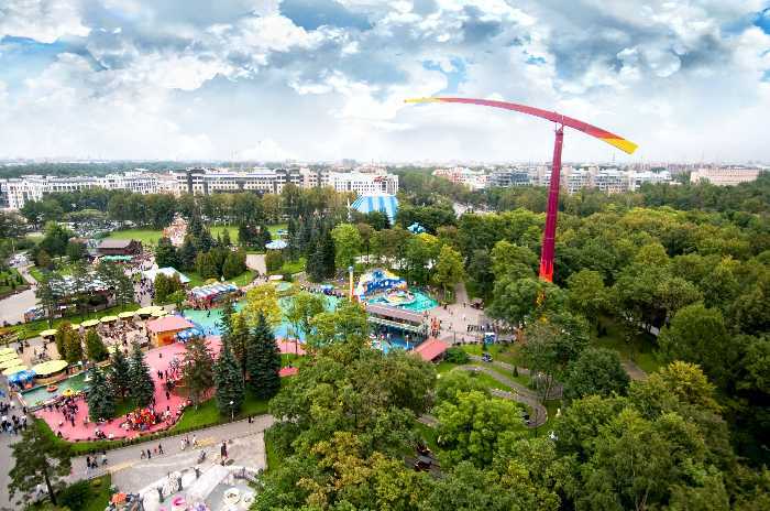 Санкт-Петербург парк аттракционов "Диво Остров" - обзор ВСЕХ аттракционов