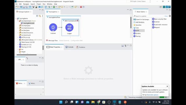 MuleSoft Tracing Module Demo | Mule4 | Logger | Http Listener | x-correlation-id | correlation id смотреть онлайн