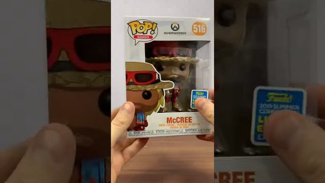Фигурка Funko Pop! Overwatch - McCree With Summer Skin (2019 Summer Convention Exclusive)