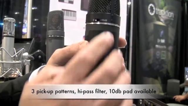 SummerNAMM 2016 - Miktek MK300 studio condenser mic смотреть онлайн