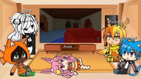 Gumball react to Jim's Computer (Gacha Club)