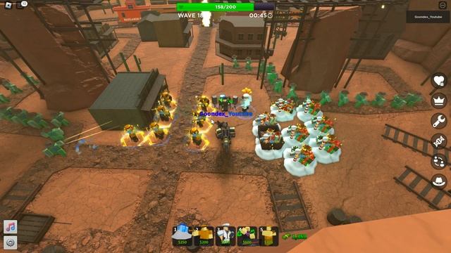 Only Golden Scout BADLANDS II Roblox Tower Defense Simulator смотреть онлайн